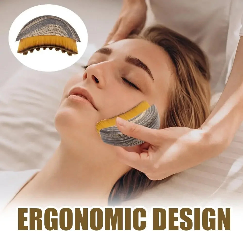 Lymphatic Face Massager - Jawline & Chin Contour Sculpting Tool