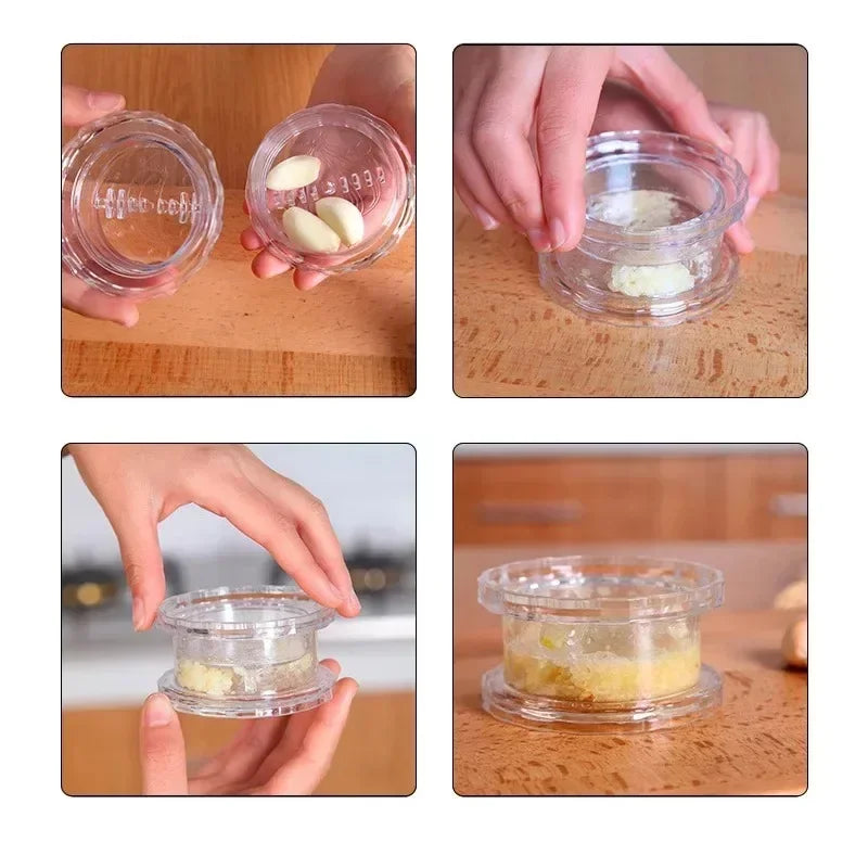 Multifunctional Twist Garlic Crusher Box - Kitchen Prep Tool