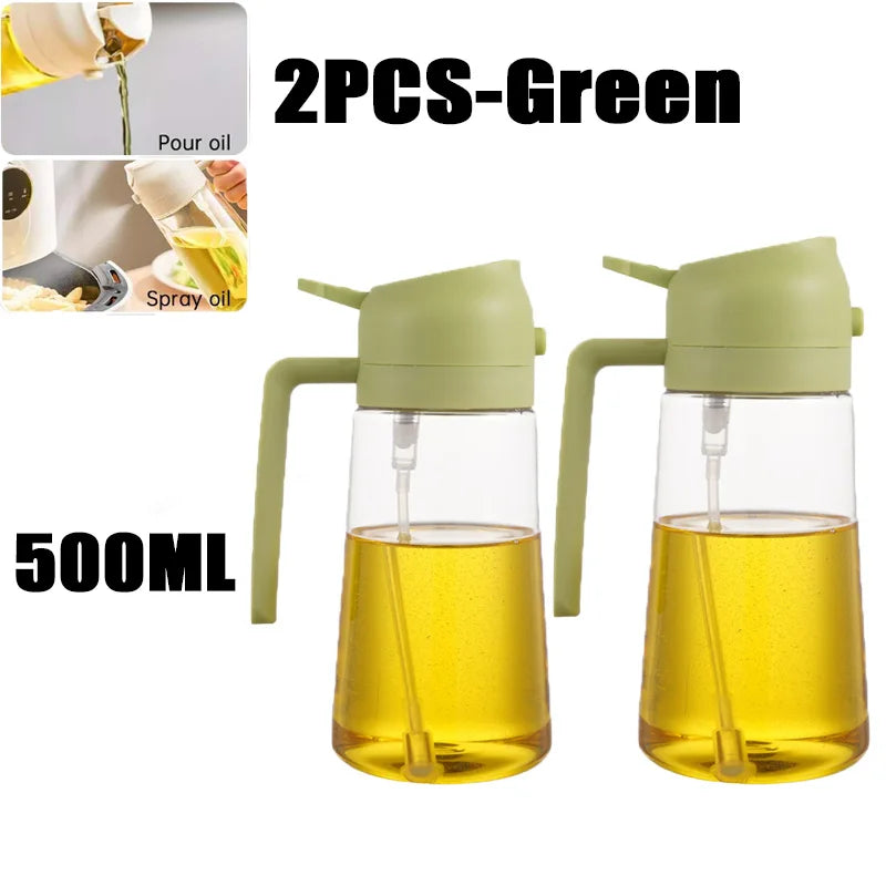 Olive Oil Sprayer Bottle - BBQ Cooking & Baking Spray Dispenser