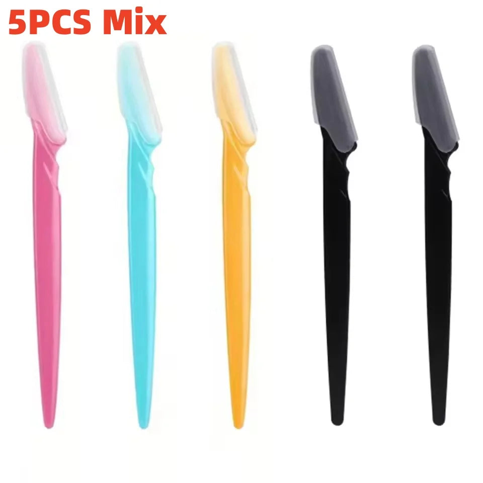Painless Eyebrow & Facial Hair Trimmer - Precision Razor Shaver