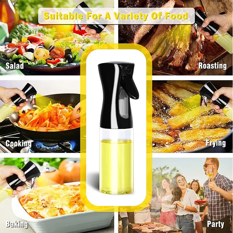 Olive Oil Sprayer Bottle - BBQ Cooking & Baking Spray Dispenser