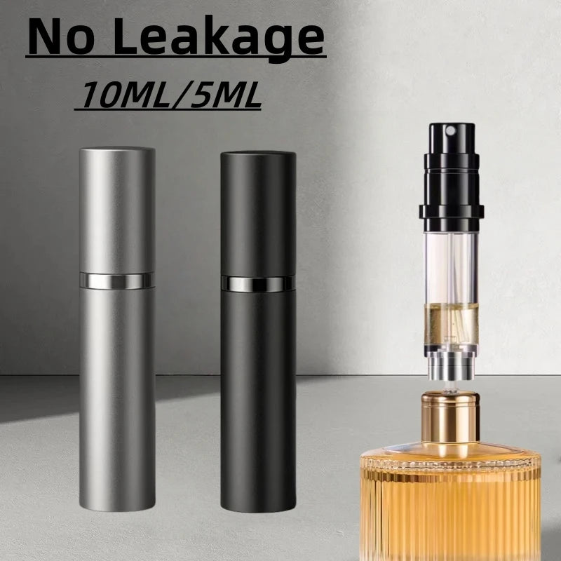 Portable Mini Perfume Travel Atomizer - Refillable Spray Bottle