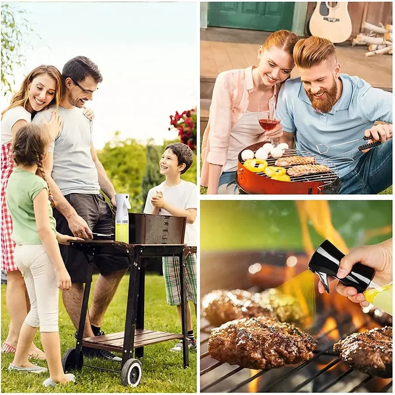 Olive Oil Sprayer Bottle - BBQ Cooking & Baking Spray Dispenser