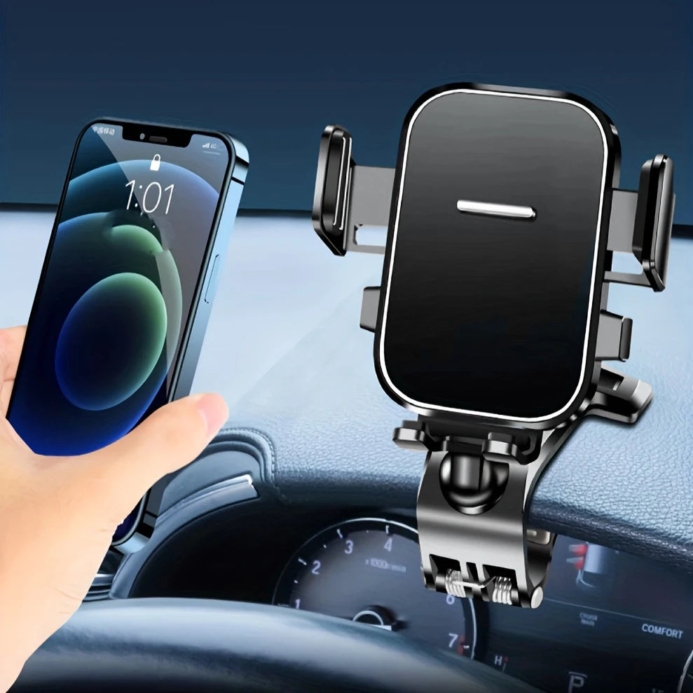Universal Car Phone Holder - Dashboard Mount with Navigation Stand