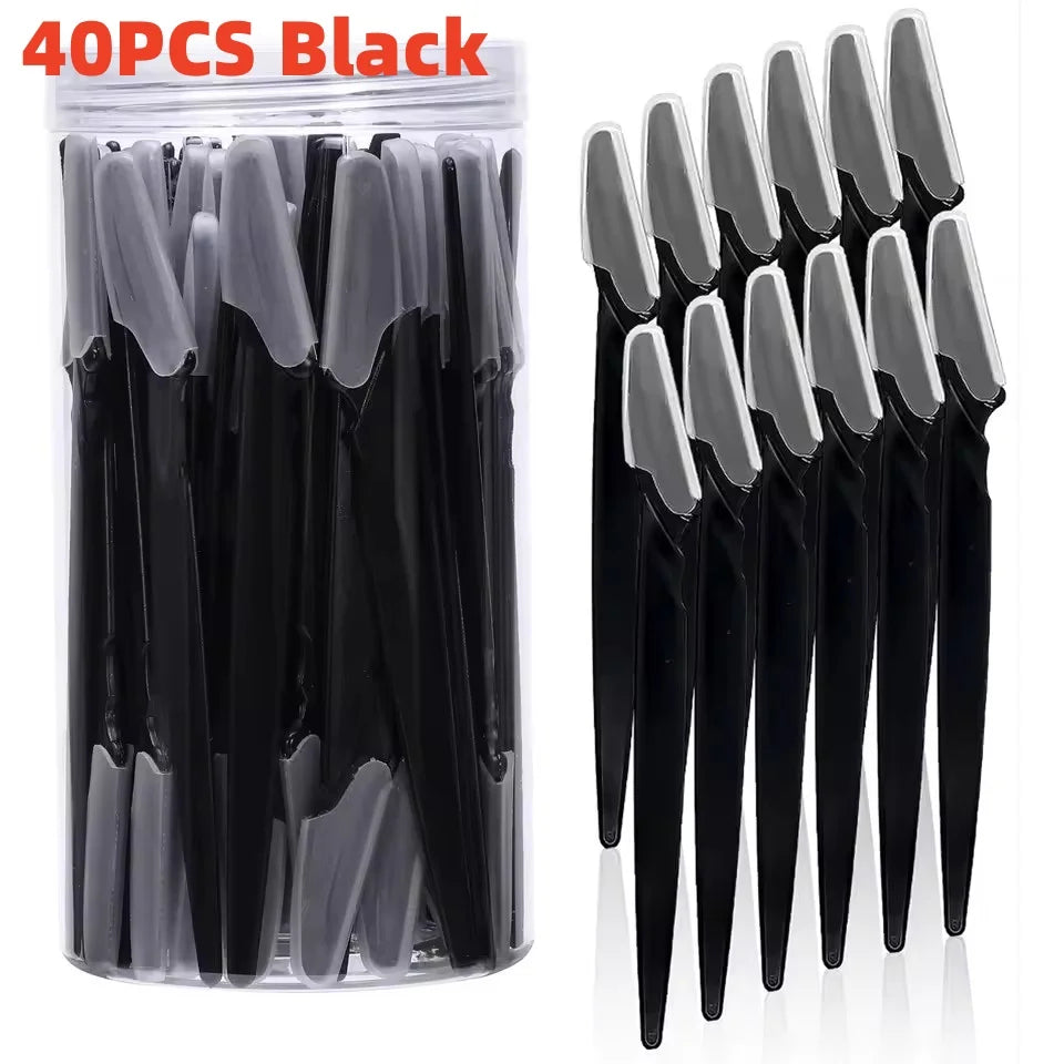 Painless Eyebrow & Facial Hair Trimmer - Precision Razor Shaver