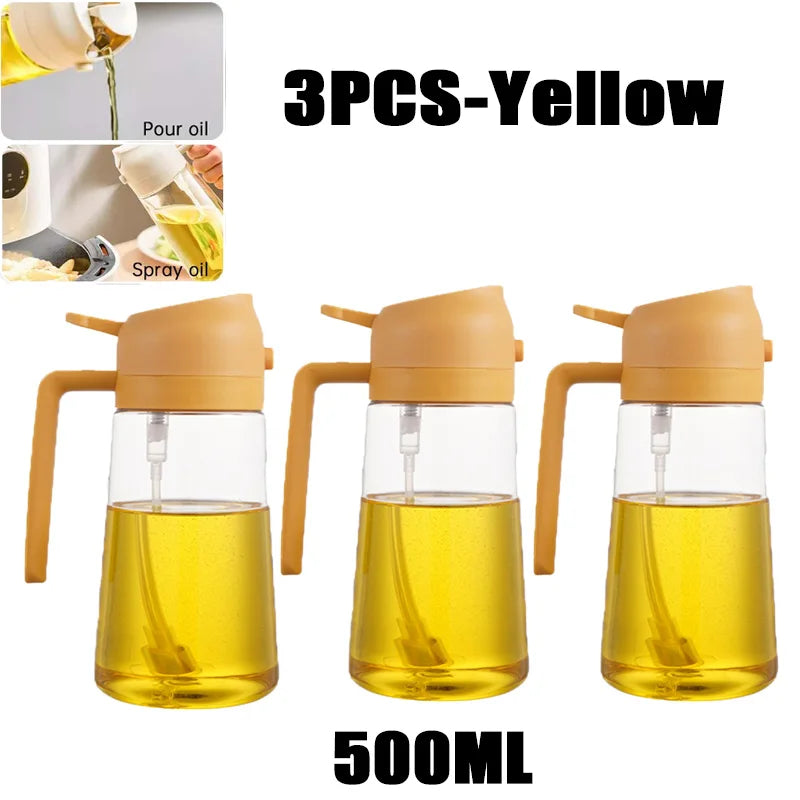 Olive Oil Sprayer Bottle - BBQ Cooking & Baking Spray Dispenser