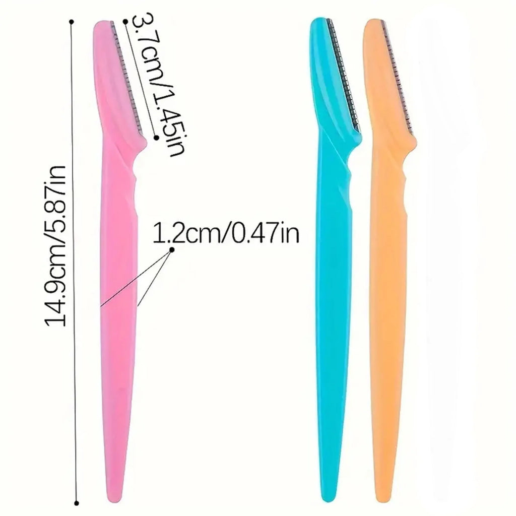Painless Eyebrow & Facial Hair Trimmer - Precision Razor Shaver