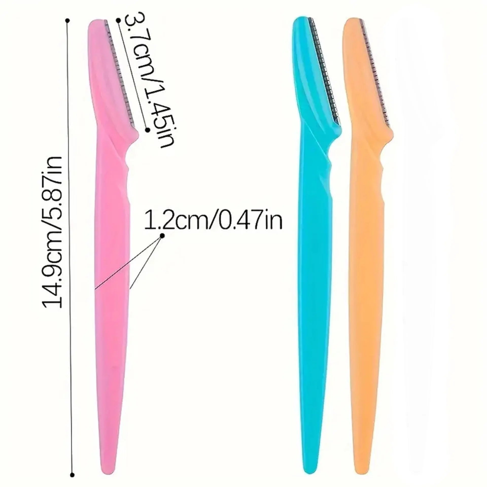 Painless Eyebrow & Facial Hair Trimmer - Precision Razor Shaver