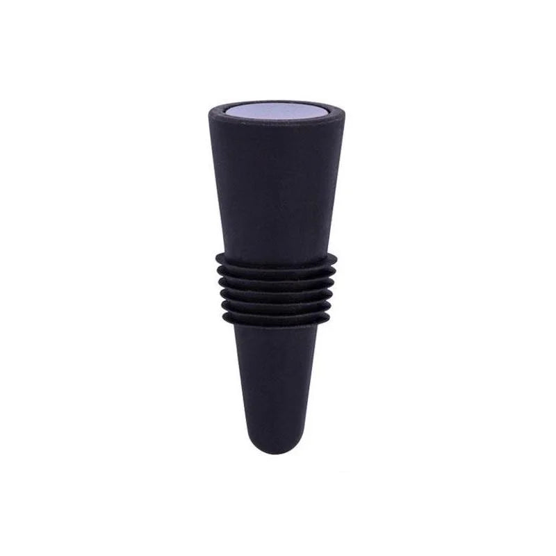 Silicone Wine & Beverage Bottle Stopper - Reusable Leak-Proof Sealer