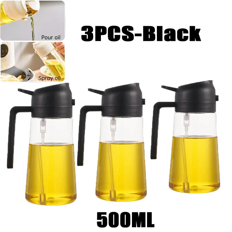 Olive Oil Sprayer Bottle - BBQ Cooking & Baking Spray Dispenser