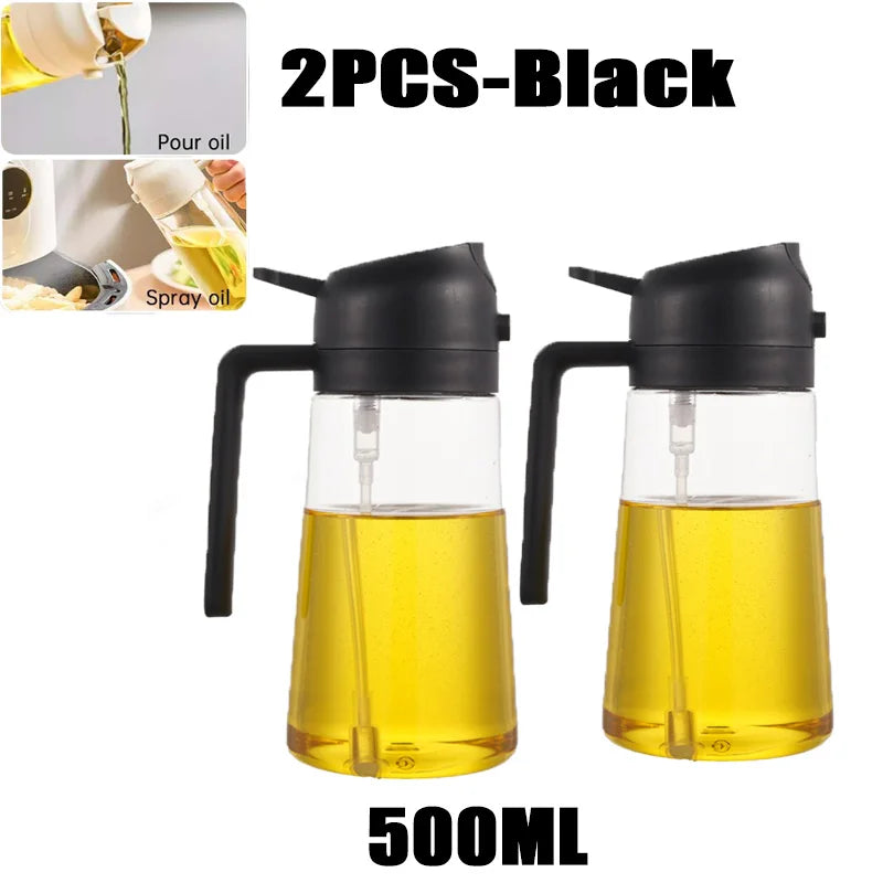 Olive Oil Sprayer Bottle - BBQ Cooking & Baking Spray Dispenser