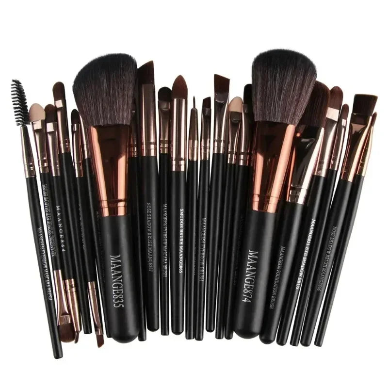 Professional Makeup Brush Set - Eyeshadow & Eyeliner Cosmetic Brushes Kit