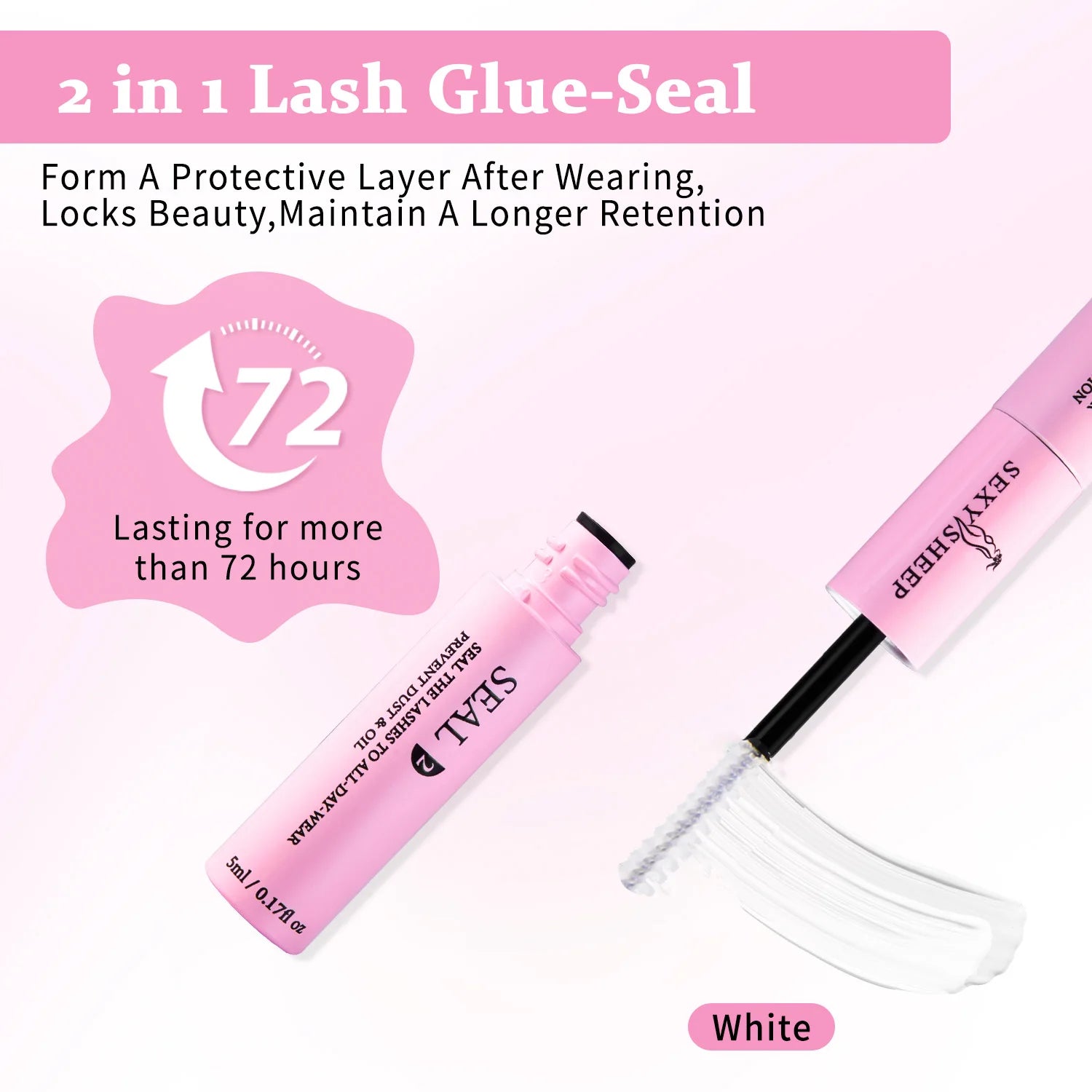 DIY Eyelash Clusters - Individual Lash Extension Kit with Glue