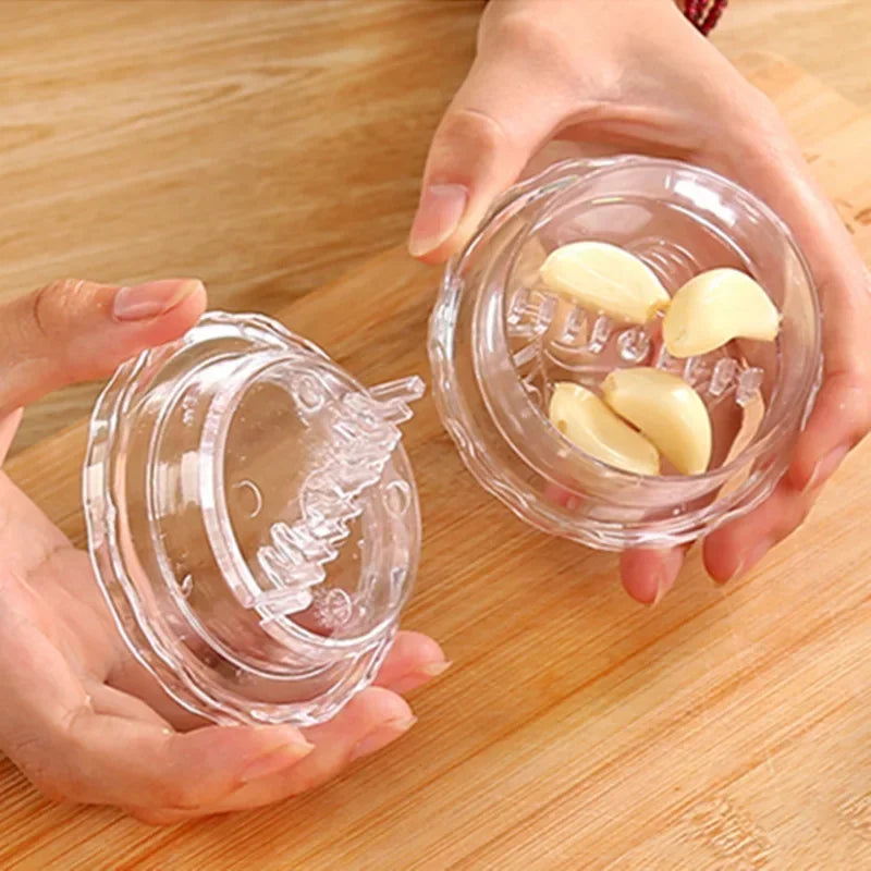 Multifunctional Twist Garlic Crusher Box - Kitchen Prep Tool