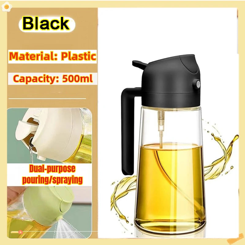 Olive Oil Sprayer Bottle - BBQ Cooking & Baking Spray Dispenser