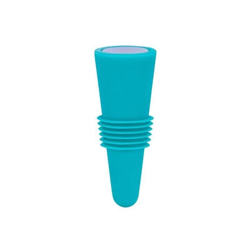 Silicone Wine & Beverage Bottle Stopper - Reusable Leak-Proof Sealer