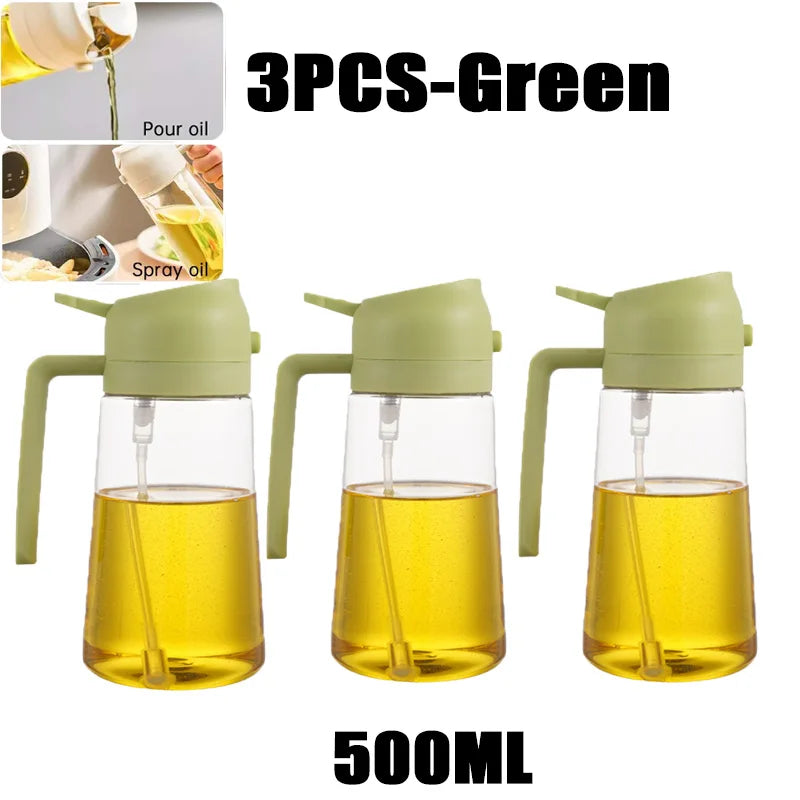 Olive Oil Sprayer Bottle - BBQ Cooking & Baking Spray Dispenser