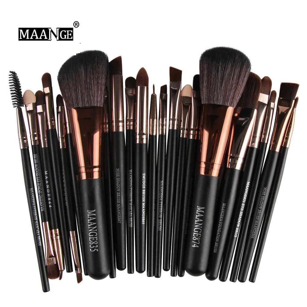 Professional Makeup Brush Set - Eyeshadow & Eyeliner Cosmetic Brushes Kit
